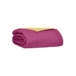 Κουβερλί Μονό Percale Solid Pink Cotton Sunshine (160x220) 1Τεμ Κουβερλί Μονό Percale Solid Pink Cotton Sunshine (160x220) 1Τεμ