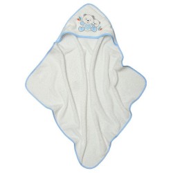 Κάπα Βρεφική Με Κέντημα Panda Blue Cotton Sunshine (75x75) 1Τεμ Κάπα Βρεφική Με Κέντημα Panda Blue Cotton Sunshine (75x75) 1Τεμ