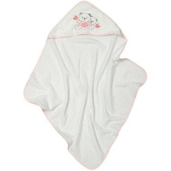 Κάπα Βρεφική Με Κέντημα Panda Pink Cotton Sunshine (75x75) 1Τεμ Κάπα Βρεφική Με Κέντημα Panda Pink Cotton Sunshine (75x75) 1Τεμ