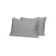 Μαξιλαροθήκες Σετ Feelings 107 Dark Grey Cotton Sunshine (50Χ70) 2Τεμ