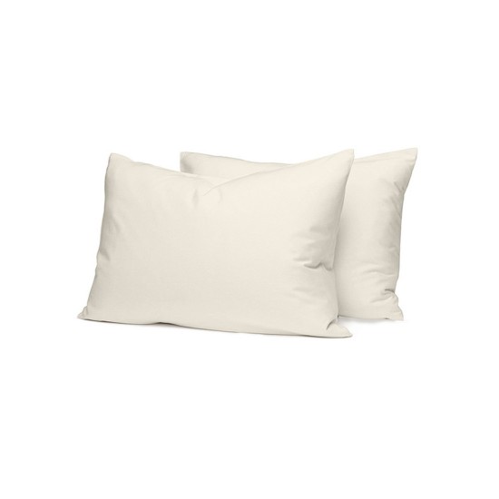 Μαξιλαροθήκες Σετ Feelings 108 Ecru Cotton Sunshine (50Χ70) 2Τεμ