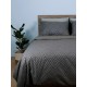 Μαξιλαροθήκες Σετ Feelings 2036 Grey Cotton Sunshine (50Χ70) 2Τεμ