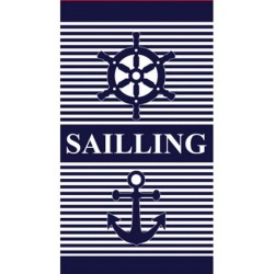 Πετσέτα Θαλάσσης Design 03 Cotton Sunshine (80x160) 1Τεμ