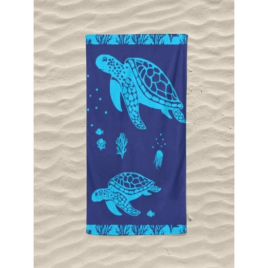 Πετσέτα Θαλάσσης Design 43 Cotton Sunshine (80x160) 1Τεμ