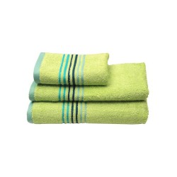 Πετσέτα Προσώπου Stripes Light Green Cotton Sunshine (50x100) 1Τεμ