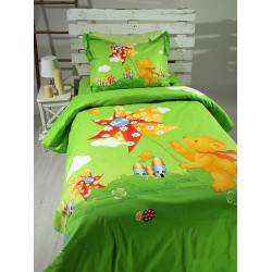 Σεντόνια Ημίδιπλα Σετ Print 10 Satin Cotton Sunshine (180x260) 3Τεμ Σεντόνια Ημίδιπλα Σετ Print 10 Satin Cotton Sunshine (180x260) 3Τεμ