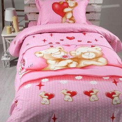 Σεντόνια Ημίδιπλα Σετ Print 57 Satin Cotton Sunshine (180x260) 3Τεμ Σεντόνια Ημίδιπλα Σετ Print 57 Satin Cotton Sunshine (180x260) 3Τεμ