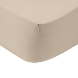 Κατωσέντονο Υπέρδιπλο Feelings 109 Sand Cotton Sunshine (160x200+30) Με Λάστιχο 1Τεμ