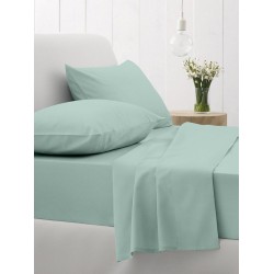 Σεντόνια Μονά Σετ Feelings 105 Aqua Cotton Sunshine (165x270) 3Τεμ