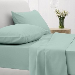 Σεντόνια King Σετ Feelings 105 Aqua Cotton Sunshine (260x270) 4Τεμ