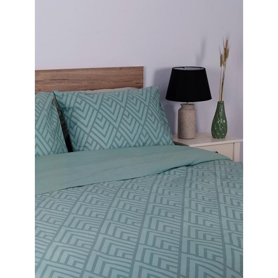 Σεντόνια King Σετ Feelings 2036 Aqua Cotton Sunshine (260x270) 4Τεμ