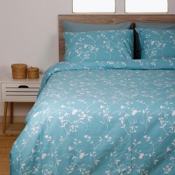 Σεντόνια Μονά Σετ Feelings 924 Aqua Cotton Sunshine (165x270) 3Τεμ