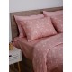 Σεντόνια Μονά Σετ Feelings 924 Pink Cotton Sunshine (165x270) 3Τεμ