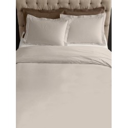 Σεντόνια King Σετ Solid Beige Satin Cotton Sunshine (270x280) 4Τεμ Σεντόνια King Σετ Solid Beige Satin Cotton Sunshine (270x280) 4Τεμ