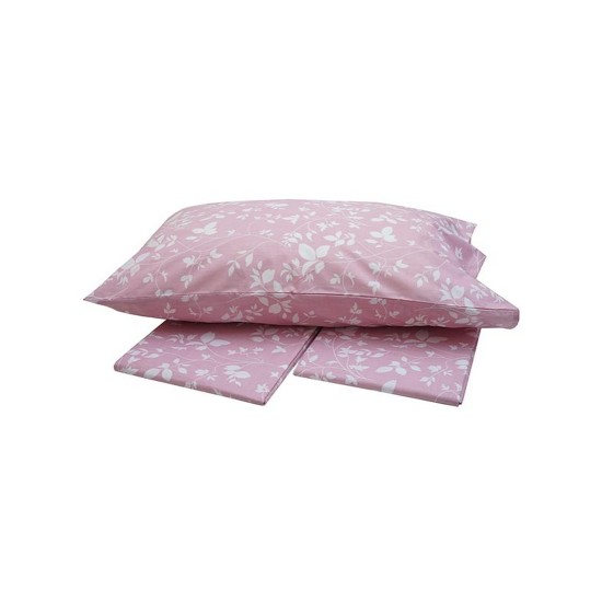 Παπλωματοθήκη Υπέρδιπλη Print Menta 040 Pink Polycotton Sunshine (230x250) 1Τεμ