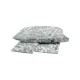 Παπλωματοθήκη Υπέρδιπλη Print Menta 050 Grey Polycotton Sunshine (230x250) 1Τεμ