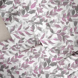 Παπλωματοθήκη Μονή Print Menta 050 Violet Polycotton Sunshine (170x250) 1Τεμ