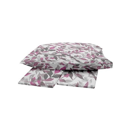 Παπλωματοθήκη Μονή Print Menta 050 Violet Polycotton Sunshine (170x250) 1Τεμ