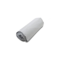 Κατωσέντονο Μονό Menta 18 Light Grey Polycotton Sunshine (100x200+20) Με Λάστιχο 1Τεμ