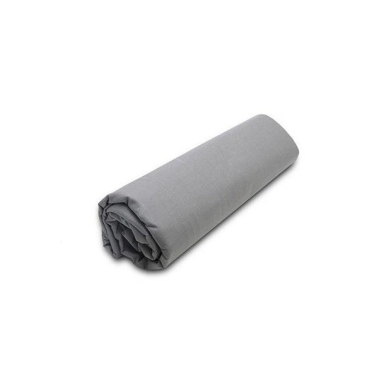 Κατωσέντονο Υπέρδιπλο Menta 19 Dark Grey Polycotton Sunshine (160x200+40) Με Λάστιχο 1Τεμ Κατωσέντονο Υπέρδιπλο Menta 19 Dark Grey Polycotton Sunshine (160x200+40) Με Λάστιχο 1Τεμ