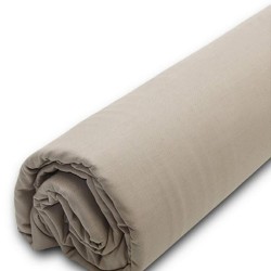 Κατωσέντονο King Size Menta 23 Mocha Polycotton Sunshine (180x200+20) Με Λάστιχο 1Τεμ