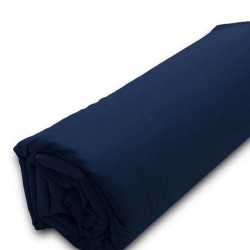 Κατωσέντονο King Size Menta 26 Navy Polycotton Sunshine (180x200+20) Με Λάστιχο 1Τεμ