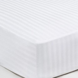 Κατωσέντονο Υπέρδιπλο Satin Stripes Cotton Sunshine (160x200+40) Με Λάστιχο 1Τεμ Κατωσέντονο Υπέρδιπλο Satin Stripes Cotton Sunshine (160x200+40) Με Λάστιχο 1Τεμ