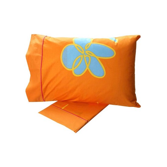 Σεντόνια Μονά Σετ Print Feelings 129 Orange Cotton Sunshine (160x260) 3Τεμ Σεντόνια Μονά Σετ Print Feelings 129 Orange Cotton Sunshine (160x260) 3Τεμ