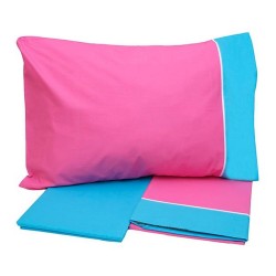 Σεντόνια Μονά Σετ Print Feelings 2215 Fuchsia Cotton Sunshine (160x260) 3Τεμ Σεντόνια Μονά Σετ Print Feelings 2215 Fuchsia Cotton Sunshine (160x260) 3Τεμ