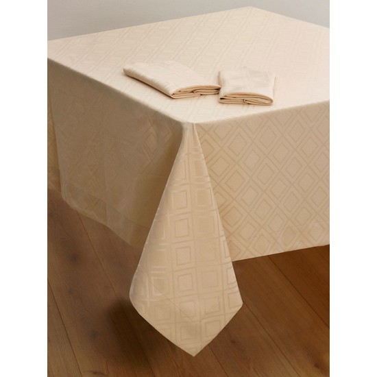 Τραπεζαρίας Σετ 1622 Polycotton Sunshine (160x220) 13Τεμ Τραπεζαρίας Σετ 1622 Polycotton Sunshine (160x220) 13Τεμ