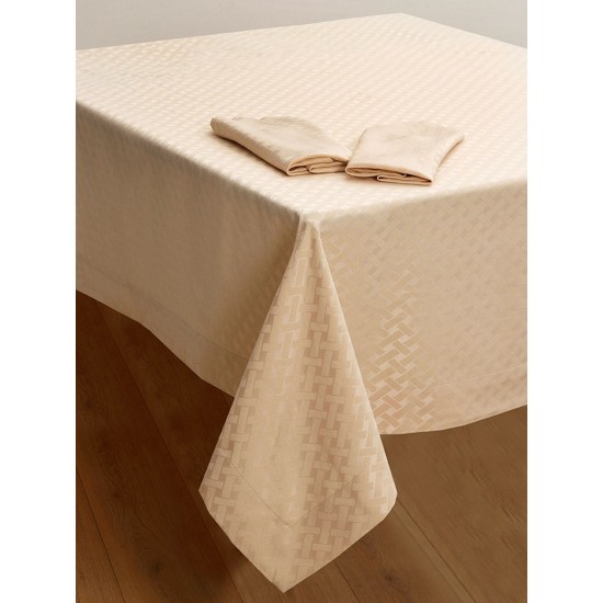 Τραπεζαρίας Σετ 1670 Polycotton Sunshine (160x220) 13Τεμ