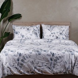 Σεντόνια Διπλά Σετ Feelings 932 Grey Cotton Sunshine (200x270) 4Τεμ