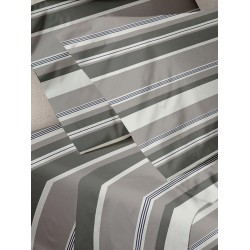 Σεντόνια Μονά Σετ Print Menta 550 Grey Polycotton Sunshine (160x250) 3Τεμ
