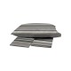 Σεντόνια Μονά Σετ Print Menta 550 Grey Polycotton Sunshine (160x250) 3Τεμ