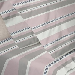 Παπλωματοθήκη Μονή Print Menta 550 Pink Polycotton Sunshine (170x250) 1Τεμ