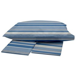 Μαξιλαροθήκες Σετ Print Menta 550 Blue Polycotton Sunshine (50x70) 2Τεμ