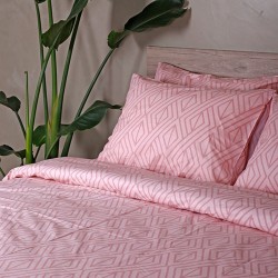 Σεντόνια Μονά Σετ Feelings 2042 Pink Cotton Sunshine (165x270) 3Τεμ Σεντόνια Μονά Σετ Feelings 2042 Pink Cotton Sunshine (165x270) 3Τεμ