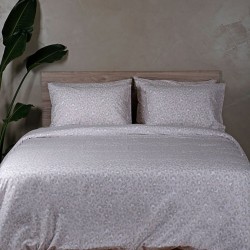Σεντόνια Μονά Σετ Feelings 2044 Beige Cotton Sunshine (165x270) 3Τεμ