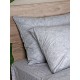 Παπλωματοθήκη Μονή Feelings 2040 Grey Cotton Sunshine (170x250) 1Τεμ