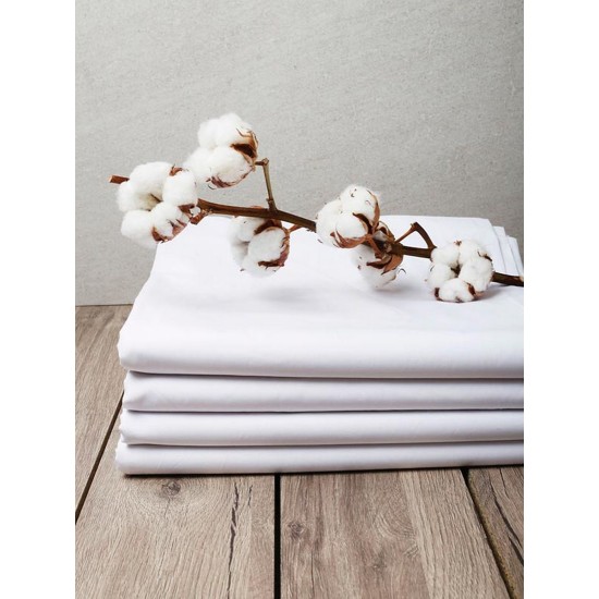 Σεντόνι Υπέρδιπλο Percale 200TC Cotton Sunshine (240x270) 1Τεμ