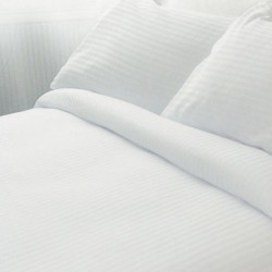 Σεντόνια Υπέρδιπλα Σετ Satin Stripes Cotton Sunshine (240x270) 4Τεμ