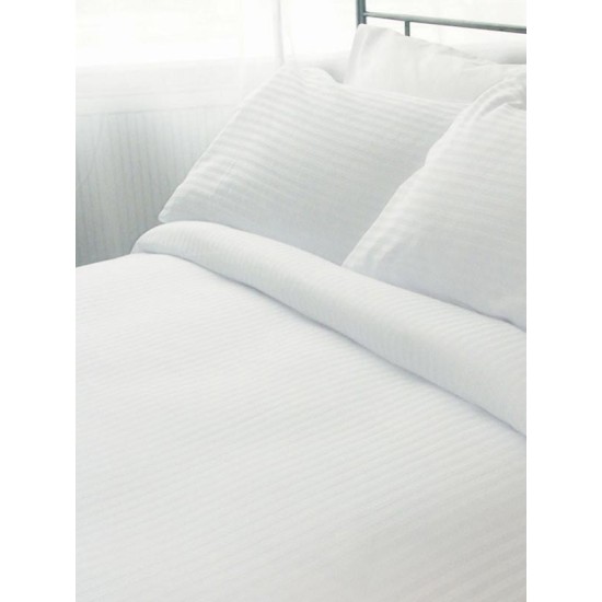 Σεντόνια Υπέρδιπλα Σετ Satin Stripes Cotton Sunshine (240x270) 4Τεμ