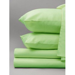 Σεντόνια Υπέρδιπλα Σετ Solid Mint Satin Cotton Sunshine (240x270) 4Τεμ