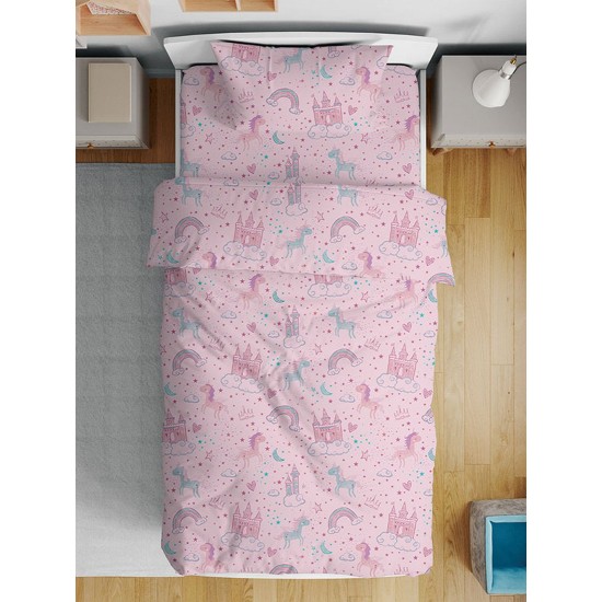 Σεντόνια Παιδικά Φανελένια Μονά Σετ Flannel 36 Cotton Sunshine (160x260) 3Τεμ