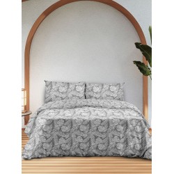 Σεντόνια Φανελένια Μονά Σετ Flannel 3038 Grey Cotton Sunshine (160x260) 3Τεμ Σεντόνια Φανελένια Μονά Σετ Flannel 3038 Grey Cotton Sunshine (160x260) 3Τεμ