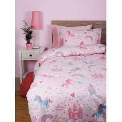 Σεντόνια Παιδικά Μονά Σετ Feelings 36 Cotton Sunshine (105x205+30 ) Με Λάστιχο 3Τεμ
