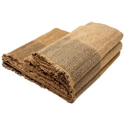 Ριχτάρια Σετ Chenille Frame 4 Brown Sunshine 3Τεμ Ριχτάρια Σετ Chenille Frame 4 Brown Sunshine 3Τεμ