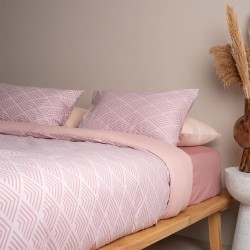 Σεντόνια King Σετ Feelings 2048 Powder Cotton Sunshine (260x270) 4Τεμ