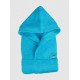 Μπουρνούζι Παιδικό Με Κουκούλα Eco Turquoise Cotton Sunshine 1Τεμ