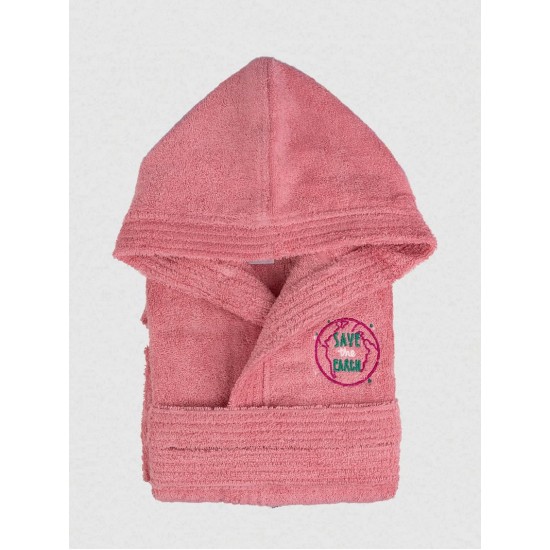 Μπουρνούζι Παιδικό Με Κουκούλα Eco Eco Cotton Sunshine 1Τεμ